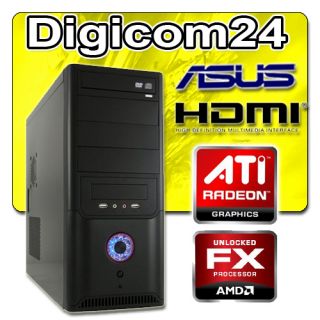 GAMER PC AMD Bulldozer FX 6100 6x3,6GHz+16GB+1000GB GT630 4GB DX11 2x