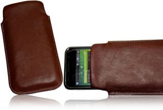 Ledertasche Handytasche SlimCase Leder Etui für Nokia 6303