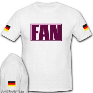 Deutschland FAN EM Fußball Trikot Fahne Europameisterschaft T Shirt