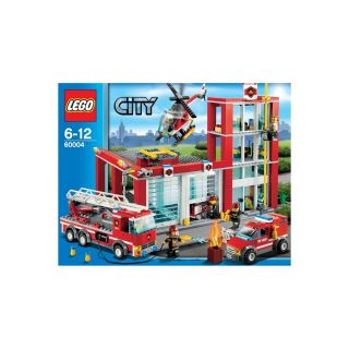 LEGO® City 60004 Feuerwehr Hauptquartier NEU & OVP sofort lieferbar