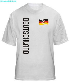 Shirt Deutschland FanShirt EM WM Fußball NEU S M L XL XXL XXXL