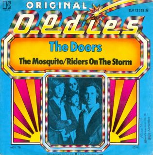 Single THE DOORS   Riders On The Storm / The Mosquito (1978