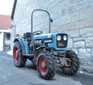 Eicher 656 VAC / 3776 Schmalspurtraktor Traktor Allrad Weinbergtraktor