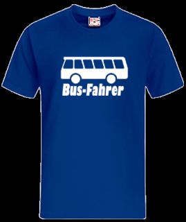 Shirt Busfahrer Omnibus Schulbus Reisebus Gr. S   XXL 10 671