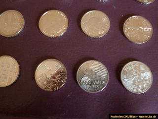 25 x 10 Euro Silbermünzen BRD 10 Euro Gedenkmünzen BRD