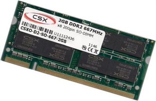 2Gb Notebook Ram 667Mhz DDR2 667 Laptop Memory Speicher Pc 5300