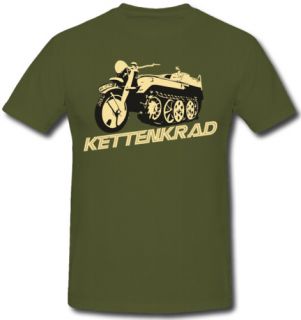Kettenkrad Sd. Kfz. 2 Kult Wehrmacht T Shirt *673