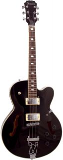 DiMavery E Gitarre SH 660 Archtop schwarz