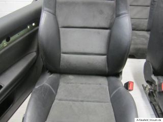 Org. Audi A4 Cabrio 8H B7 B6 Alcantara Lederausstattung Leder Sitze