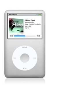 Apple iPod classic 7. Generation Silber 160 GB aktuellstes Modell