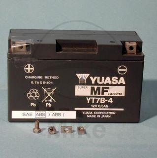 Batterie Yuasa YT7B BS (DRY) Triumph Daytona 675, 06 07