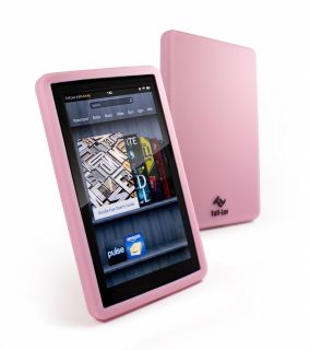 Tuff Luv Silicone skin & screen protector for Kindle Fire   Pink