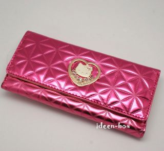 Hello Kitty Geldbörse Portemonnaie Glitzer Strass Pink