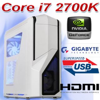 GAMER PC 3D  INTEL i7 2700K 4x@4,4GHz NZXT PHANTOM 410 NVIDIA GTX680