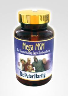 37095 Dr. Peter Hartig® Mega MSM 675   100% MSM
