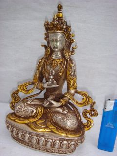 Älterer Vajrasattva Buddha TARA sehr hochwertige Handarbeit Tibet