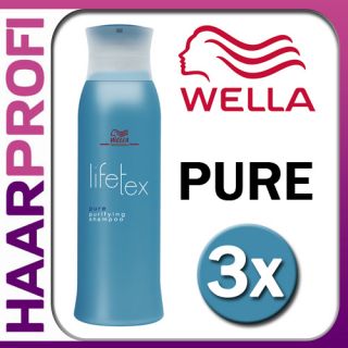 Wella Lifetex Pure purifying Shampoo 250ml (1,45 EUR/100ml)