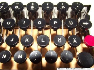 Alte mechanische Schreibmaschine Reiseschreibmaschine Olivetti Lettera