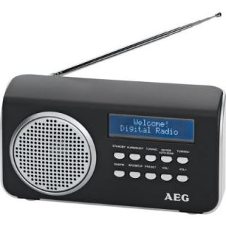 AEG Digitalradio DAB 4130 schwarz portable Radio Musikradio