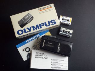 Diktiergerät   Olympus Pearlcorder S701 inkl. 2 Kasetten