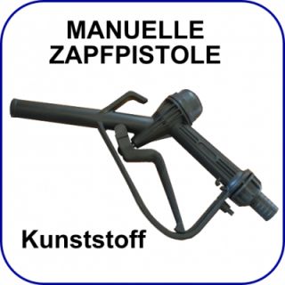 Manuelle Kunststoff Zapfpistole f. Dieselpumpe Heizölpumpe Tankstelle