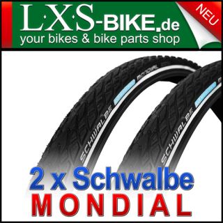 Schwalbe Marathon MONDIAL Draht Reflex Reifen 28x1 40 700x35C 37