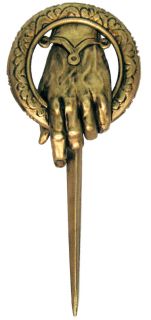 Game Of Thrones Hand Of The King Lapel Pin *New*