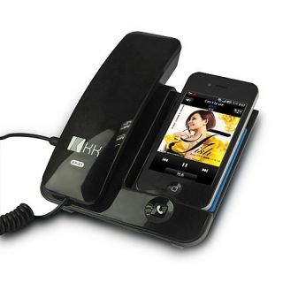 Retro Luxus iPhone 4 4S Telefon Handset Lautsprecher Skype Video