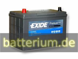 Exide Premium Superior Power EA1005 100Ah Autobatterie (einbaufertig