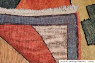 Handgeknüpfter Orientteppich PERSER Gabbeh tappeto/ tapis/ 203cm x