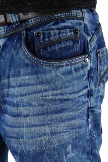 CIPO & BAXX Jeans Denim Herren Hose Vintage Blau Clubwear C921 NEU