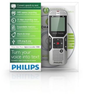 Philips Digitaler Rekorder mit Spracherkennung   Digital Voice Tracer