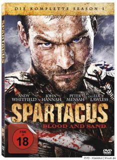 Spartacus Blood and Sand   1.Staffel   5 DVD   OVP   Kein Import