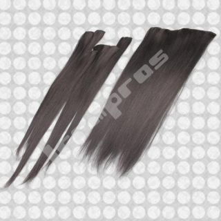 6X 18 Haarverlängerung Haar Extension Clip in Haarteil