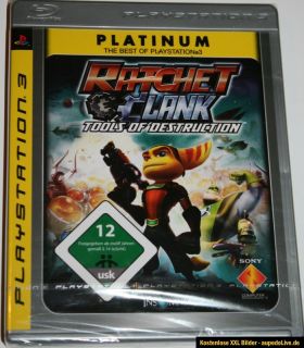 PS3 Playstation 3 Spiel Ratchet & Clank Tools of Destruction Sammlung