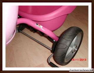 Puky 2325 Dreirad Touring mit Schiebestange CAT 1 S Lovely Pink Rosa