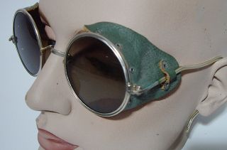 Oldtimer Sonnenbrille mit Seitenschutz