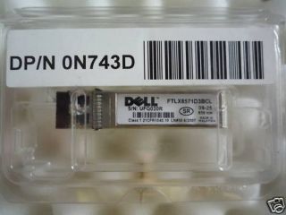 Dell N743D 0N743D FTLX8571D3BCL SFP+ SR 850nm Module