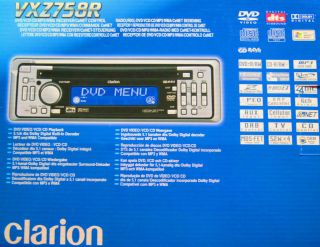 Clarion VXZ758R Autoradio DVD,VCD,CD,MP3,WMA Receiver CeNET Steuerung