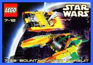 LEGO BAUANLEITUNG 7133 SW / Bounty Hunter Pursuit * 752