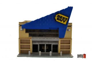 LEGO City Custom Electronics Retail Store 10185 10182 10224 Town