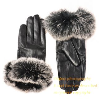 The details include naturally Fur wrist cuff detailing.have been