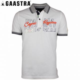 Gaastra Polo Shirt uni weiß NEU Gr. M   3XL Poloshirt Rugbyshirt