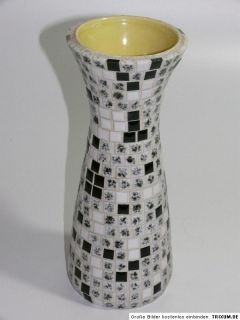 L210  WF Western Germany   Mosaikvase   Vase mit Mosaik
