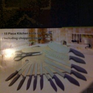 Küchenmesser set für die Küche achtung scharf