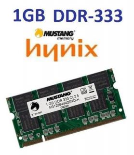 1GB DDR 333Mhz Notebook RAM Speicher SO DIMM PC2700 333