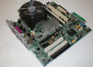 Systemboard HP DC7700 CMT,So.775 ,PCI E ,inkl.CPU Intel CeleronD 3,2