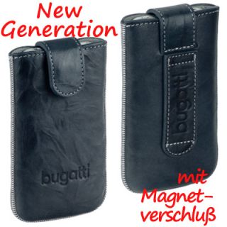 Bugatti Leather Unique Jeans Tasche Case f HTC HD2 HD 2