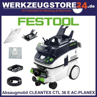 Festool Festo Absaugmobil CLEANTEX CTL 36 E AC PLANEX Nr. 584116