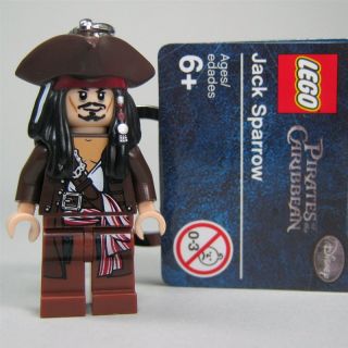 LEGO® Piraten Karibik Jack Sparrow Schlüsselanhänger
